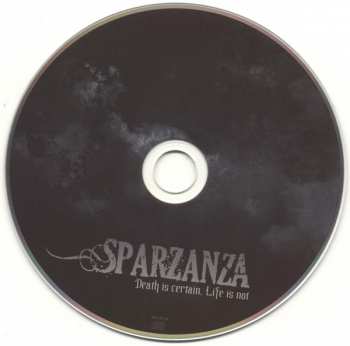 LP/CD Sparzanza: Death Is Certain, Life Is Not