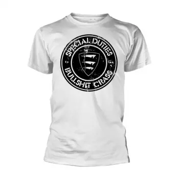 Special Duties: Tričko Bullshit Crass (white)