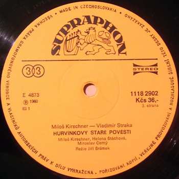 2LP Spejbl & Hurvínek: Hurvínkovy Staré Pověsti