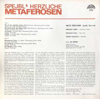 LP Spejbl & Hurvínek: Spejbls Herzliche Metaferosen