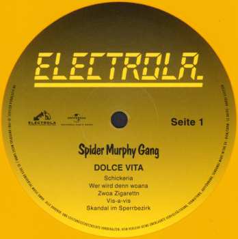 LP Spider Murphy Gang: Dolce Vita LTD | CLR