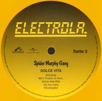 LP Spider Murphy Gang: Dolce Vita LTD | CLR