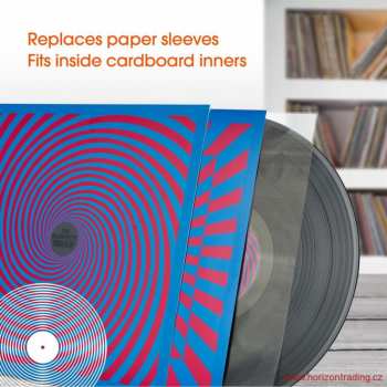 Technique audio Spincare Audiophile 12 Inch Inner Vinyl Record Sleeves - 100 Ks