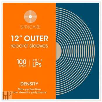 Technique audio Spincare Density 12 Inch 400g Polythene Outer Vinyl Record S - 100 Ks