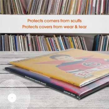 Technique audio Spincare Density 12 Inch 400g Polythene Outer Vinyl Record Sleeves - 50 Ks