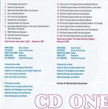 5CD/Coffret Spirit: It Shall Be: The Ode & Epic Recordings 1968-1972