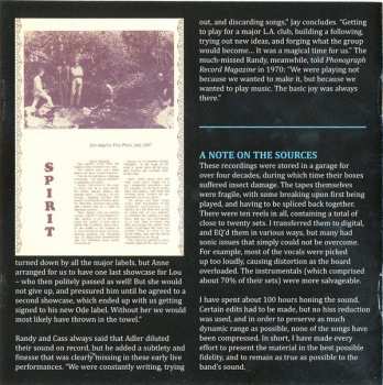 CD Spirit: Live At The Ash Grove,1967 Vol. I