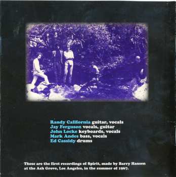 CD Spirit: Live At The Ash Grove,1967 Vol. I