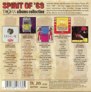 5CD Various: Spirit Of 69: The Trojan Albums Collection