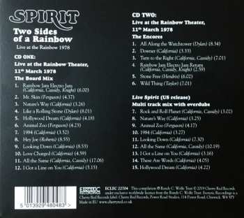 2CD Spirit: Two Sides Of A Rainbow DIGI