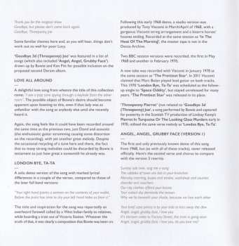 4SP/Coffret David Bowie: Spying Through A Keyhole (Demos And Unreleased Songs)