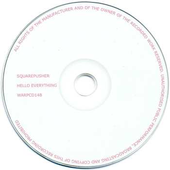 CD Squarepusher: Hello Everything