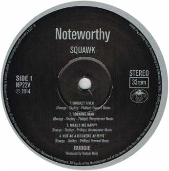 LP Budgie: Squawk