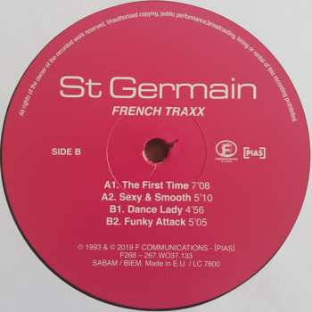 LP St Germain: French Traxx EP LTD