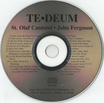 CD St. Olaf Cantorei: Te Deum