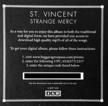 LP St. Vincent: Strange Mercy