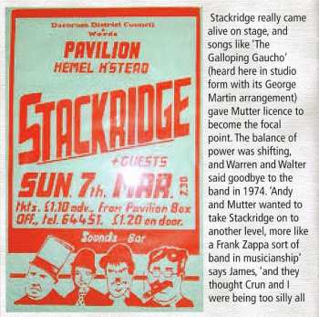 CD Stackridge: Purple Spaceships Over Yatton - Best Of