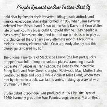 CD Stackridge: Purple Spaceships Over Yatton - Best Of