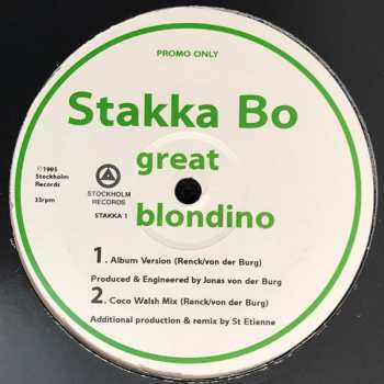 LP Stakka Bo: Great Blondino