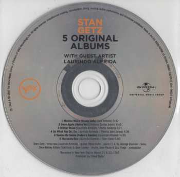 5CD/Coffret Stan Getz: 5 Original Albums, Vol. 2
