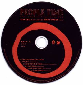 7CD/Coffret Stan Getz: People Time (The Complete Recordings)