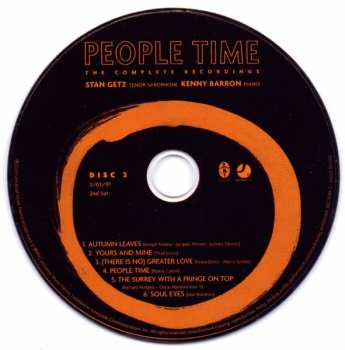 7CD/Coffret Stan Getz: People Time (The Complete Recordings)