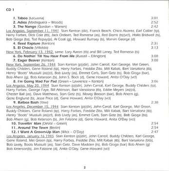 4CD/Coffret Stan Kenton: Swing House