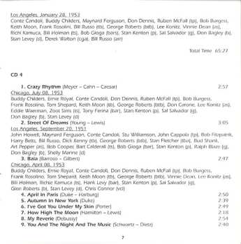 4CD/Coffret Stan Kenton: Swing House