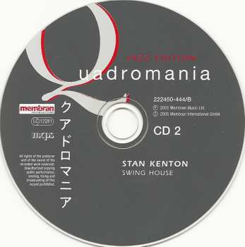 4CD/Coffret Stan Kenton: Swing House