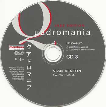 4CD/Coffret Stan Kenton: Swing House