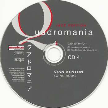 4CD/Coffret Stan Kenton: Swing House
