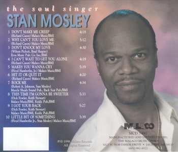 CD Stan Mosley: The Soul Singer