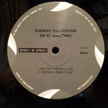 2LP Stanley Turrentine: Up At "Minton's" 