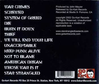 CD Star Strangled Bastards: Whose War Is It ?