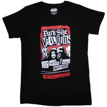 Merch Star Wars: T-shirt Dark Side Villains
