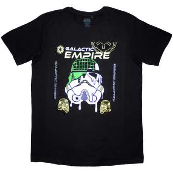 Merch Star Wars: T-shirt Galactic Empire Melted Mask