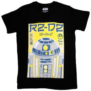 Merch Star Wars: T-shirt R2-d2 Japanese