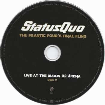 CD/Blu-ray Status Quo: The Frantic Four's Final Fling - Live At The Dublin O2 Arena