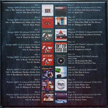 16SP/Coffret Status Quo: The Vinyl Singles Collection 1990 - 1999 LTD