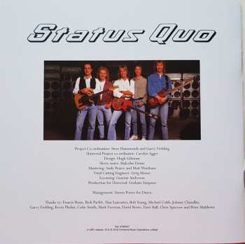 16SP/Coffret Status Quo: The Vinyl Singles Collection 1990 - 1999 LTD