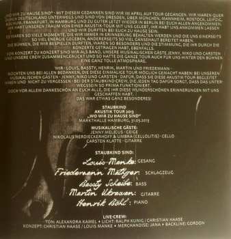 CD Staubkind: Wo Wir Zu Hause Sind (Akustik Tour - Live)