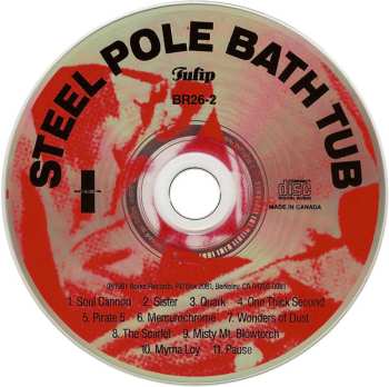 CD Steel Pole Bath Tub: Tulip