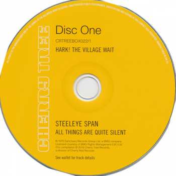3CD/Coffret Steeleye Span: All Things Are Quite Silent: Complete Recordings 1970-71
