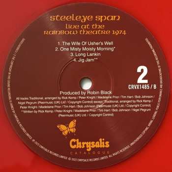 2LP Steeleye Span: Live At The Rainbow Theatre 1974 CLR | LTD