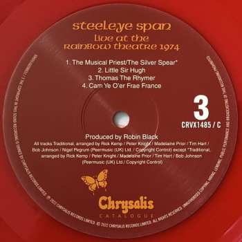 2LP Steeleye Span: Live At The Rainbow Theatre 1974 CLR | LTD