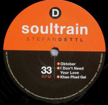 2LP Stefan Dettl: Soultrain