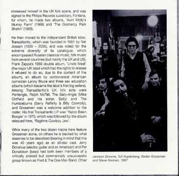 2CD Stefan Grossman: The Ragtime Cowboy Jew