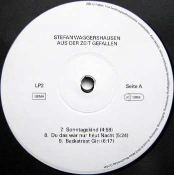 2LP Stefan Waggershausen: Aus Der Zeit Gefallen LTD