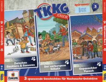 3CD Stefan Wolf: TKKG Junior - Spürnasen-Box 3