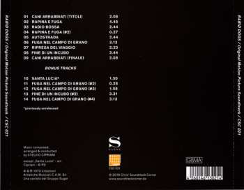 CD Stelvio Cipriani: Rabid Dogs (Original Motion Picture Soundtrack)